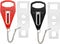 Portable Door Lock 2Pack Extra Lock for Additional Privacy and Safety in