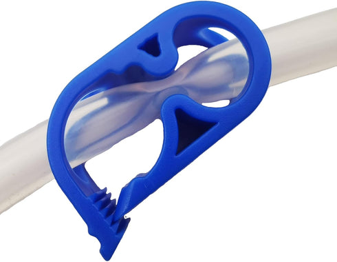 Blue Plastic Tubing Clamps, 0.236-0.472 Inches, Laboratory Tube Pinch Clamps, 50pc Pack