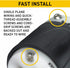 Legrand Pass & Seymour PS5266XCCV4 15 Amp 125V Specification Grade Plug, NEMA 5-15P, Black/White (1 Count)