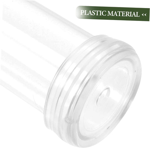 50pcs GANAZONO -Keeping Tubes Vials for Fresh Flowers Plastic Water Tubes for Carnations Roses and Sunflowers