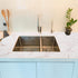uxcell Marble Contact Paper, 15.7"x118" Self-Adhesive Peel and Stick Wallpaper for Kitchen Countertop