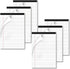 Legal Pads - 6 Pack of Note Pads, 6 x 9 Inch, 21lb Thick Paper, 30 Sheets, College Ruled, 29 Lines, Writing Pads for