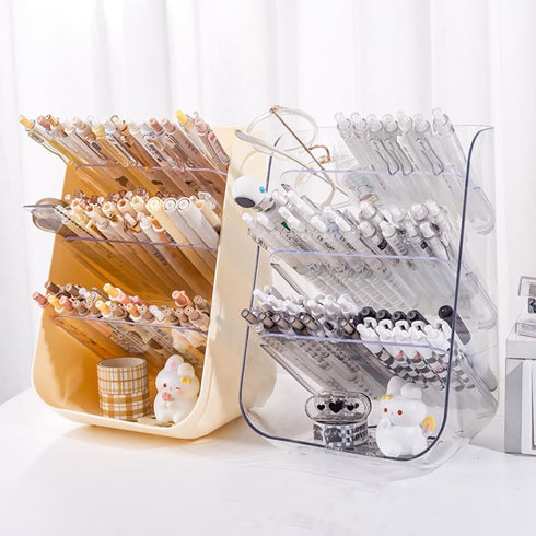Pencil Holder Pens Cup Pencil Organizer Cute Pencil Holder Desktop Stationary Organizer Storage Rack for School Home