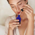 24 Pack 4oz Cobalt Blue Glass Bottles - Essential Oils, Perfumes & Lab Chemicals