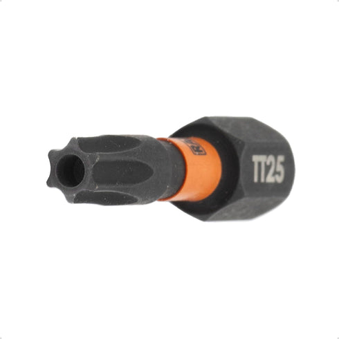 Railer Tamper Proof Torx Bit Set, Premium S2 Steel 1 Inch Impact Driver, 10pc 6 Star Bit Set with Tool Storage Bit