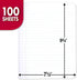 Mead Composition Notebooks, Wide Ruled, 100 Sheets, 5 Pack (72368)