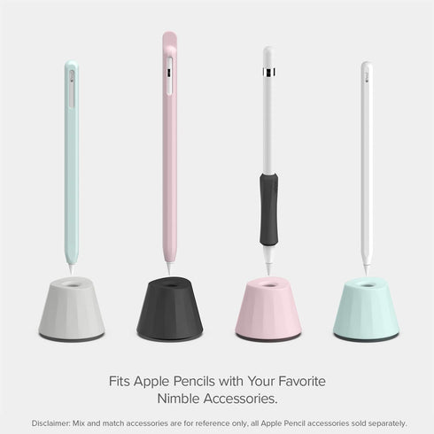 UPPERCASE NimbleGrip Premium Silicone Grip Holder - Compatible with Apple Pencil and Apple Pencil 2