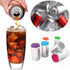 Emptycolor 6 Pack Silicone Soda Can Cover, Reusable Soda Can Lids to Keep Carbonation, BPA Free Pop Can Caps Tops