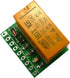 KXYIAKUFA 1PCS 5V 12V Aircraft(12V DC DPDT Signal Relay Module Dual selector Switch Board for LED MCU Motor Toy car