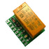 REKKOG 1PCS 5V 12V Aircraft(12V DC DPDT Signal Relay Module Dual selector Switch Board for LED MCU Motor Toy car Boat