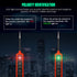 Power Circuit Probe Tester 6V-24V DC Test Light with LED Light, Long Test Lead, Overload Protection, Polarity Identify