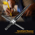 Handheld T Shape Tapered Hex Reamer, Carbon Steel Drilling Tool for Taper Holes