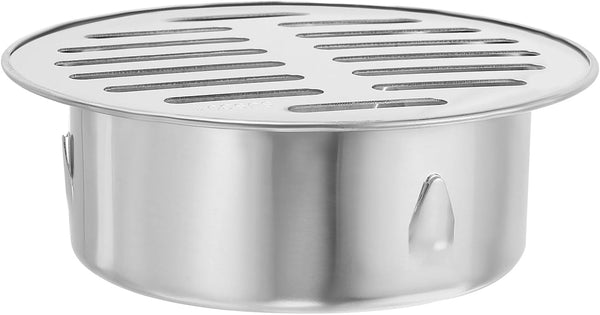 PATIKIL Gutter Guard, 304 Stainless Steel Downspout Strainer, 2 Inch Anti-Blocking Tool for Leaves Debris