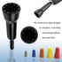 Wire Twisting Spinner,Spin-Twist Wire Connector Socket,Wire twist tool with 1/4" Chuck(Black)