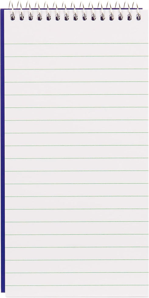 Blueline Reporter Notebook / Note Pad, 4 x 8 inches, 160 Pages / 80 Sheets (AT8B)