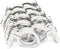 QiiMii 10 Pack Single Pin Heavy Duty Tri Clamp, 1.5 Inch Ferrule