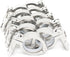 QiiMii 10 Pack Single Pin Heavy Duty Tri Clamp, 1.5 Inch Ferrule