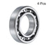uxcell 4 Pcs Deep Groove Ball Bearing, 60/28, 28mm x 52mm x 12mm, High Carbon Chrome Steel