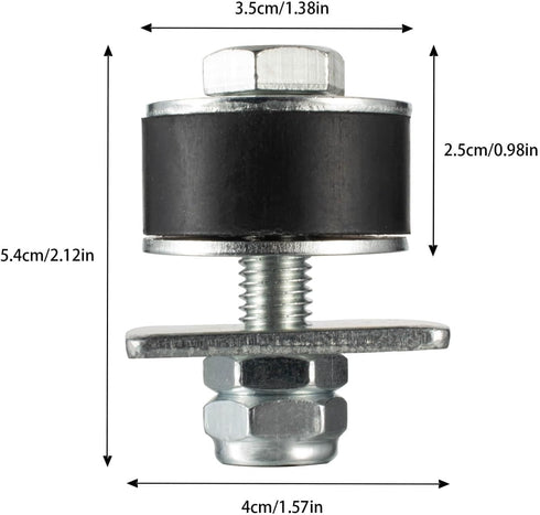 1-5/8" Unistrut Trolley Limit Hardware, U Bracket, Garage Door Rollers, Hoist Trolley, Beam Trolleys 2 Pack