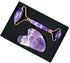 MUOBSBJRX Set 1 Amethyst Rough Stone Face Care Massage Tool Amethyst Roller Gua Sha Massage Natural Crystal Jade