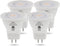 Beispiel MR11 Gu4.0 Bi-pin LED Light Bulb 4W 12VAC/DC Warm White for Outdoor Landscape Lighting, Pack of 4