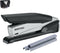 Bostitch Office Executive 3 in 1 Stapler, Includes 21 Staples, Integrated Staple Remover, Black/Gray (INP2)
