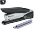 Bostitch Office Executive 3 in 1 Stapler, Includes 21 Staples, Integrated Staple Remover, Black/Gray (INP2)