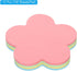 PATIKIL 2.7 x 2.7 Inch Flower Shape Sticky Notes, 12 Pads Bright Colorful Self-Stick Memo Pads, 100 Sheets/Pad for Home