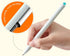 Kaco FIRST Gel Pens, Cute Stationery, 2 Pieces Black Ink with 4 Extra Refills, 0.5mm Fine Point, Aesthetic Star Pens