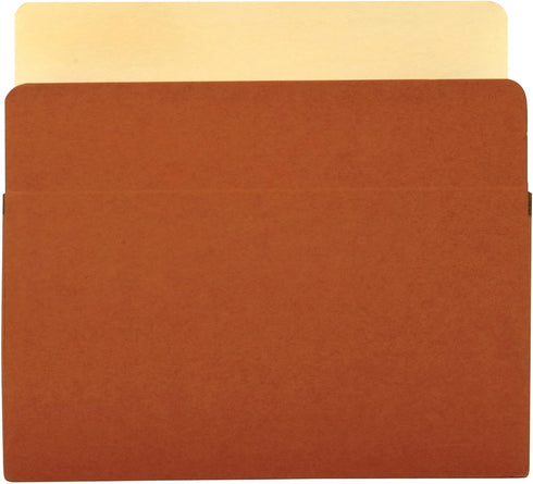 Office Depot Standard File Pocket - 5 1/4in. Expansion, Letter Size, Brown, OM01936