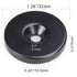 LOVIMAG 1.26”D x 0.2”H Black Epoxy Coated Neodymium Disc Magnets with Countersunk Hole, Pack of 10