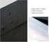 VANRA 5 Pieces A4 Envelopes Folders, Plastic Wallets Document Organizer with Snap Button Closure A4 Letter Size (Black)