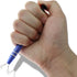 2 Pcs Metal 4 Prongs Grabber Tool, IC Clip Tweezers for Catching IC Chips, Electronic Tiny Components & Jewel, Blue