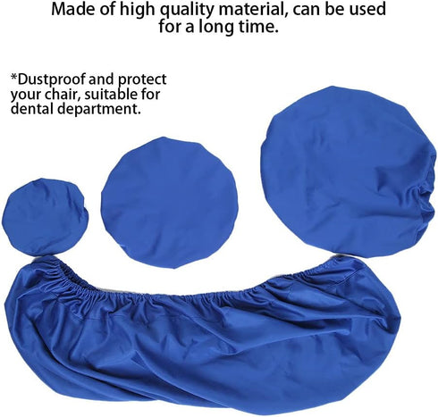 Naroote Set High Elastic Chair Cover, Washable Sleeves Cushion Headrest Protector Kit Chair Protector with Full