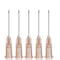 100 Pack 26Ga 1 Inch Disposable Syringes with Cap for Lab Supplies, Pet, Poultry, Industrial Dispensing