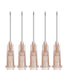 100 Pack 26Ga 1 Inch Disposable Syringes with Cap for Lab Supplies, Pet, Poultry, Industrial Dispensing