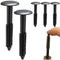 Dovabietar 30Pcs Shutter Fasteners, Window Shutter Screws, Black Shutters Screws with Caps, Outdoor