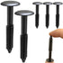 Dovabietar 30Pcs Shutter Fasteners, Window Shutter Screws, Black Shutters Screws with Caps, Outdoor