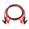 14 Gauge Jumper Wires with Alligator Clips - Heavy Duty Silicone Test Leads Set, 2Pcs 39"/1m