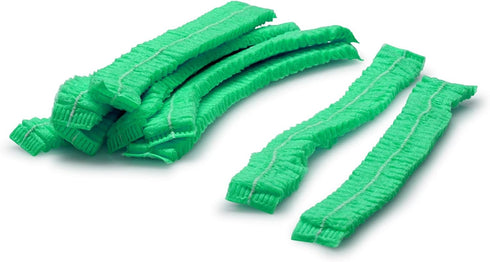 21 Inches, 100 Pack Bouffant Hair Nets, Pleated, Latex Free, Disposable