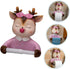 1pc VILLCASE Cute Wall-Mounted Bathroom Tissue Holder Creative Cartoon Design Space-Saving Roll Paper Rack for Bathroom