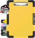 Sooez Toughest Clipboard with Storage, Internal Pen Pouch, Heavy Duty Plastic Clipboards 8.5x11” for Contractor