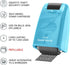 Guard Your ID Identity Protection Stamp Roller - Turquoise Color for Secure Document Shredding