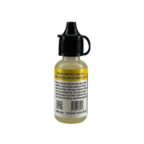 0.50 oz Equipment Door Lock Hinge Garage Dry Lubricant Dropper Bottle, Made in the USA