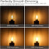 DXMKOP Bulb, CA10 60W E12 Bulbs 120V Dimmable(6PACK) Candelabra Flame Tip Frosted,Frosted Flame Tip Chandelier Light