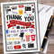 The Card Zoo Cinema Film Movie Night Personalized Childrens Birthday Party Thank You Cards