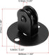 Pack 2 MECCANIXITY Pendant Lamp Pulley Hanging Light Chandelier Pulley Lifting Replacement Ceiling Lights Fixtures