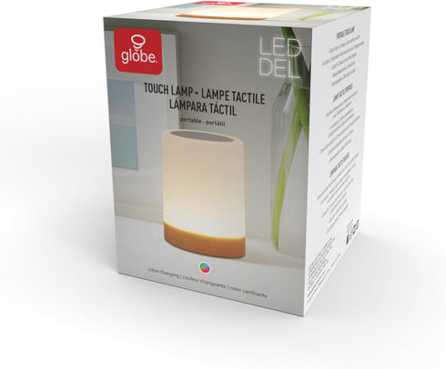 Rechargeable Multicolor Touch Lamp with USB Cable
