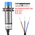 Non-Shield Type M18 Capacitive Proximity Sensor Switch LJC18A3-B-Z/BX Detector 1-10mm 10-30VDC 200mA NPN 3 Wires