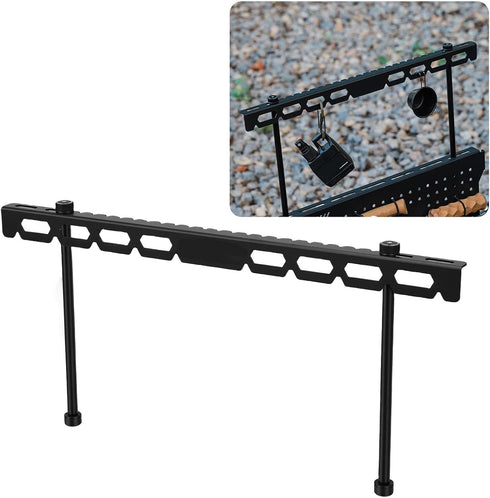 Alomejor Over the Door Hooks, Aluminum Alloy Portable Table Side Extension Rack for Camping and Picnics with Enhanced